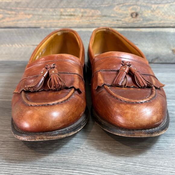 Allen Edmonds Newport Tassel Kiltie Loafer 10.5 D 86912 